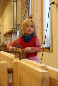 Tiril er 6 år og allerede en "Skottunge"