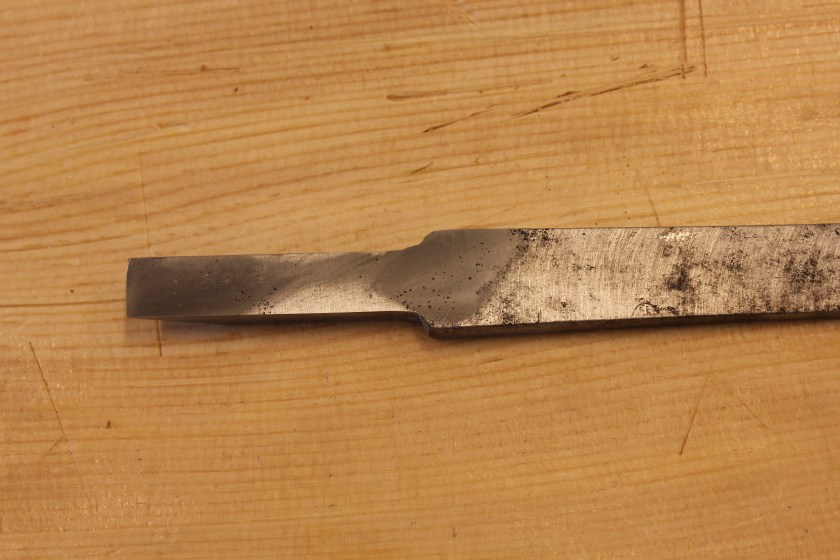 Tanna etter sliping.