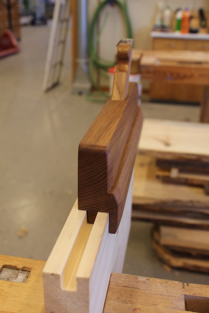 Ploghøvelen testes.